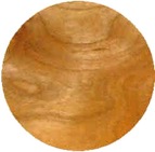 honey amber cherry hand mirror
